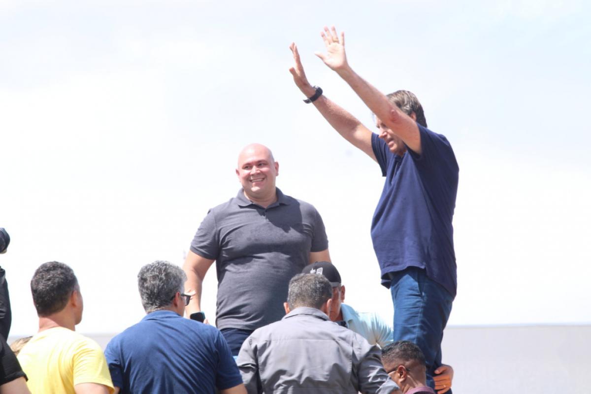 Abílio diz que visita de Bolsonaro em Cuiabá consolidou sua candidatura a prefeito de Cuiabá