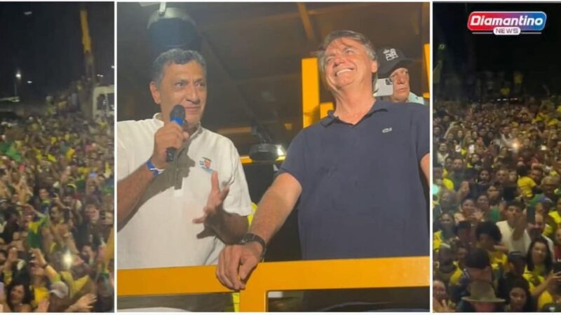 Bolsonaro chancela Chico Mendes para disputar a prefeitura de Diamantino