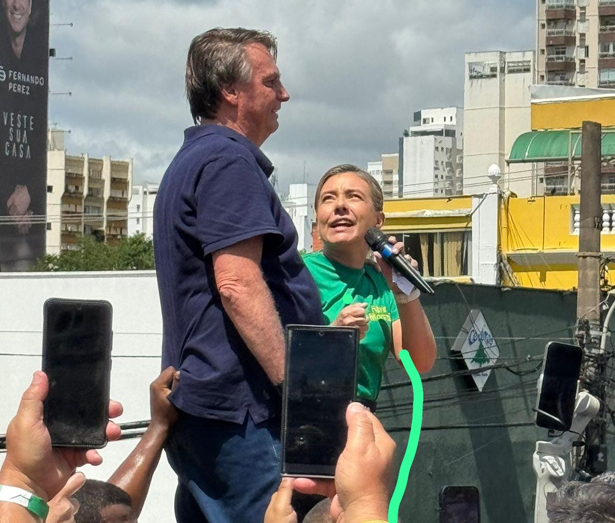 Bolsonaro reafirma apoio a Flávia Moretti em Várzea Grande: “Tem tudo para fazer o melhor para essas cidade”
