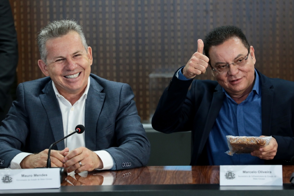 Botelho ressalta apoio de Mauro Mendes após disparar na pesquisa Percent: “Parceria benéfica para Cuiabá”