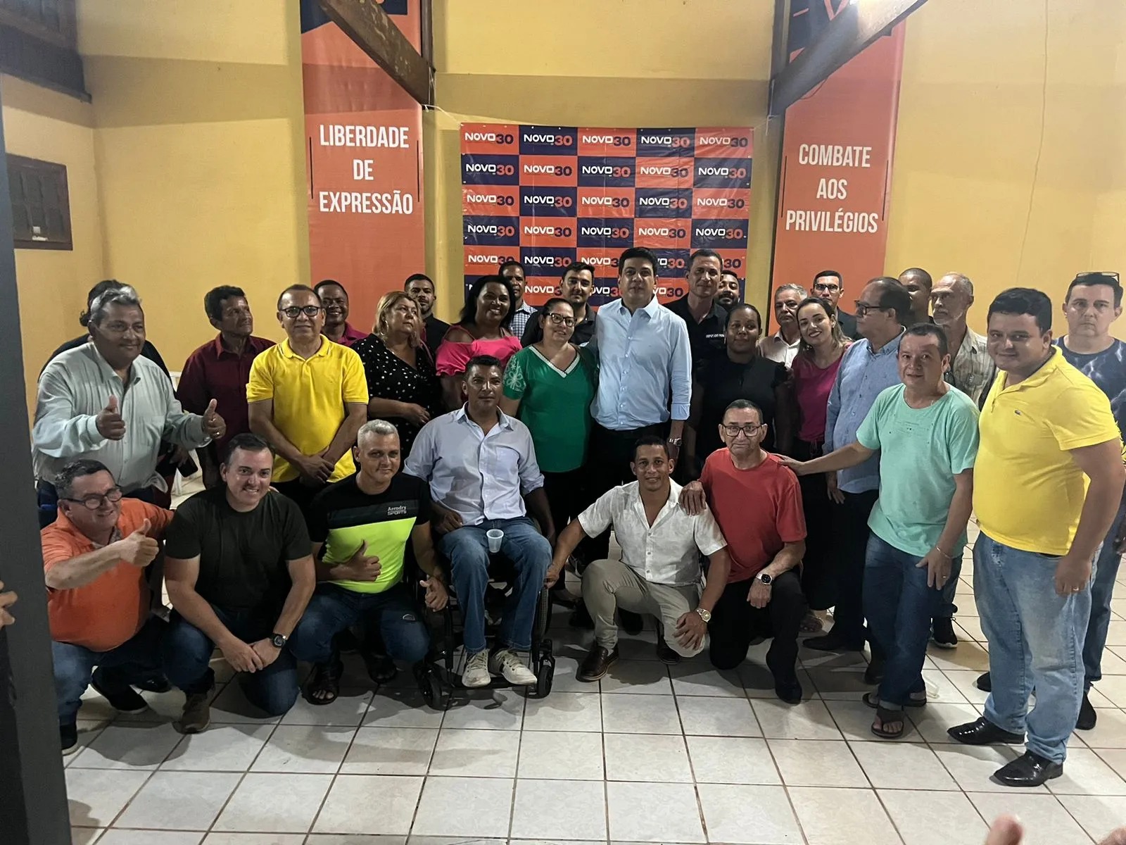 NOVO confirma apoio à releição de Kalil Baracat em Várzea Grande; prefeito agradece