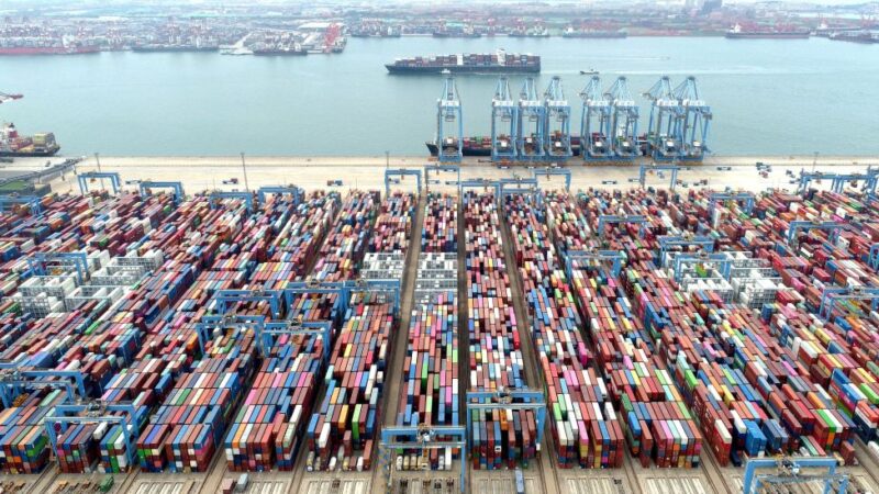 China acumula superávit comercial de US$ 84,65 bi e exportações crescem 7%, abaixo de expectativas
