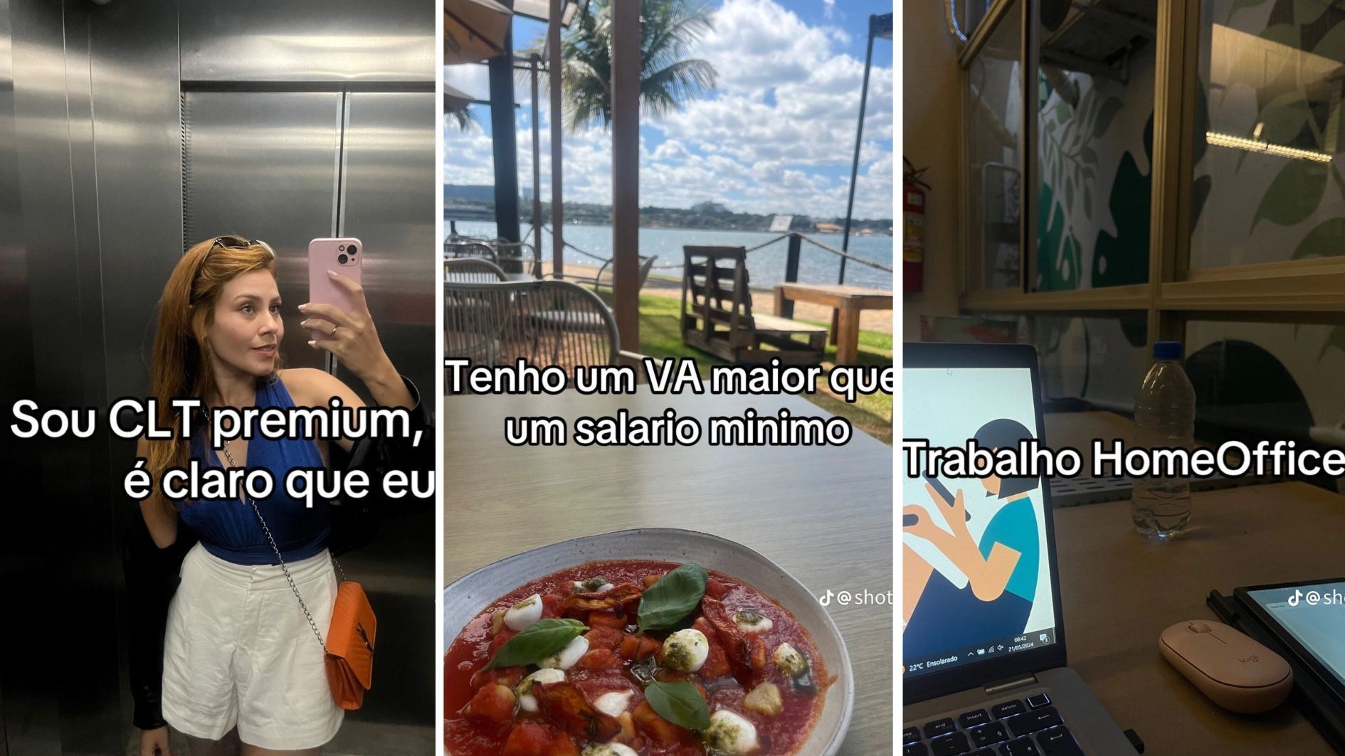 “Sou CLT Premium, então é claro que…“: trend do TikTok viraliza e desperta interesse em “luxos trabalhistas“