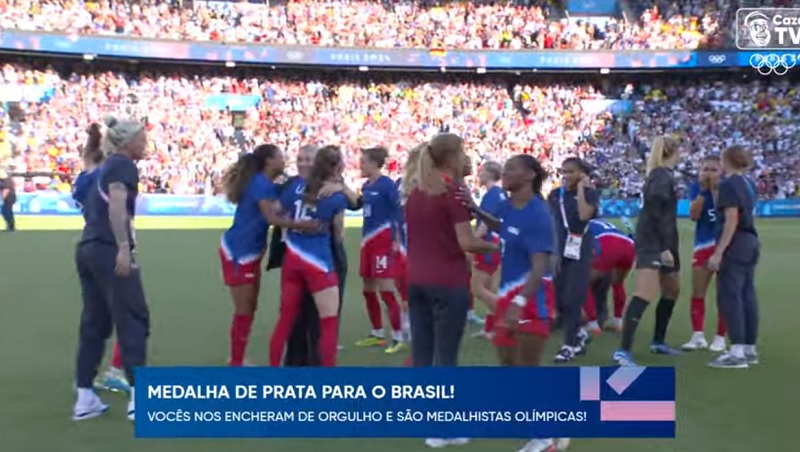 BRASIL 0 X 1 ESTADOS UNIDOS | MELHORES MOMENTOS | FINAL OLIMPÍADAS FUTEBOL FEMININO | sportv