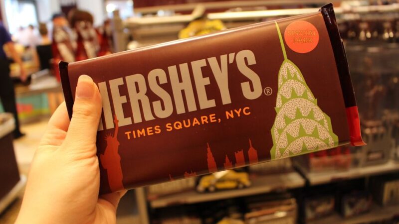 Lucro da Hershey cai 55,5% e atinge US$ 180,9 milhões no 2º trimestre