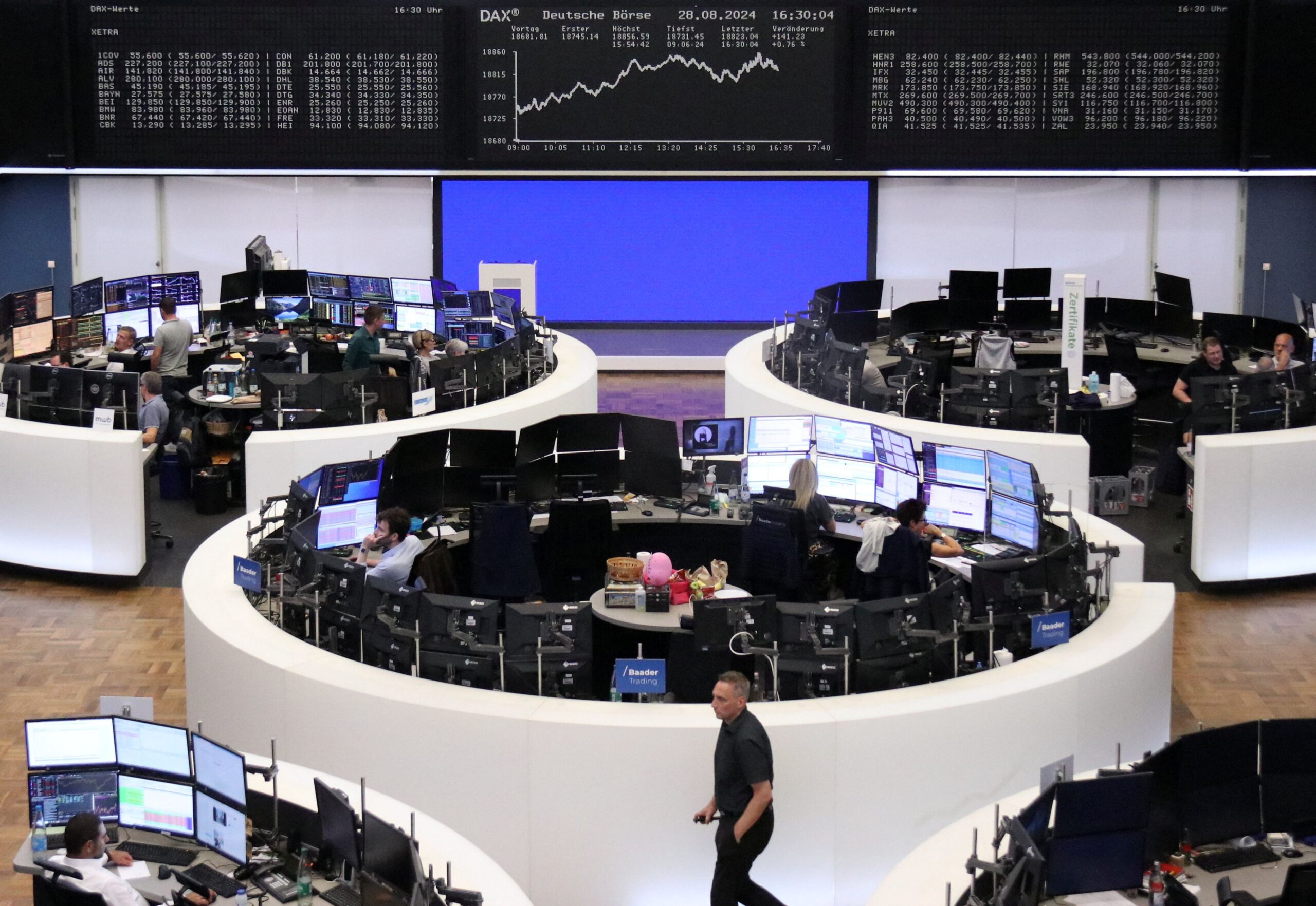 Bolsas da Europa fecham em queda com temores sobre tarifas dos EUA