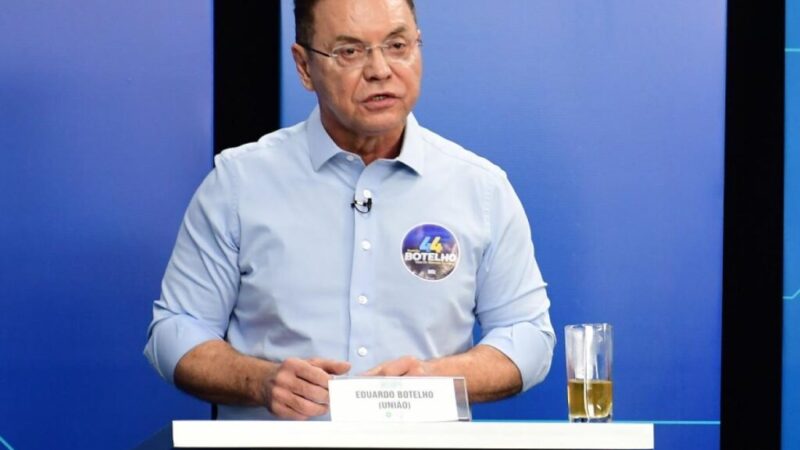 Líder nas pesquisas Eduardo Botelho, diz que se tiver segundo turno dispensará apoio de Abilio ou Lúdio só quero voto dos eleitores