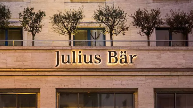 Julius Baer anuncia corte de 5% dos funcionários para economizar custos