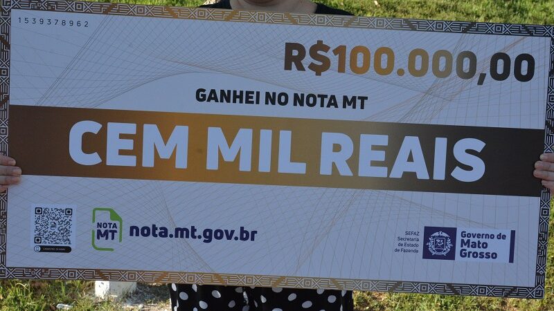 Sorteio mensal de outubro do Nota MT será em Nova Mutum e vai distribuir mais de mil prêmios – Jornal Advogado – Em Mato Grosso