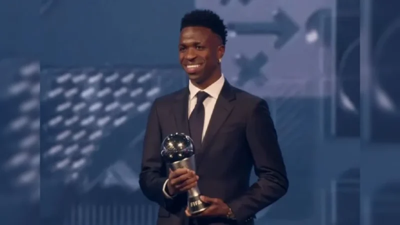 Vini Jr. é eleito o melhor jogador do mundo no The Best da Fifa – Jornal Advogado – Em Mato Grosso
