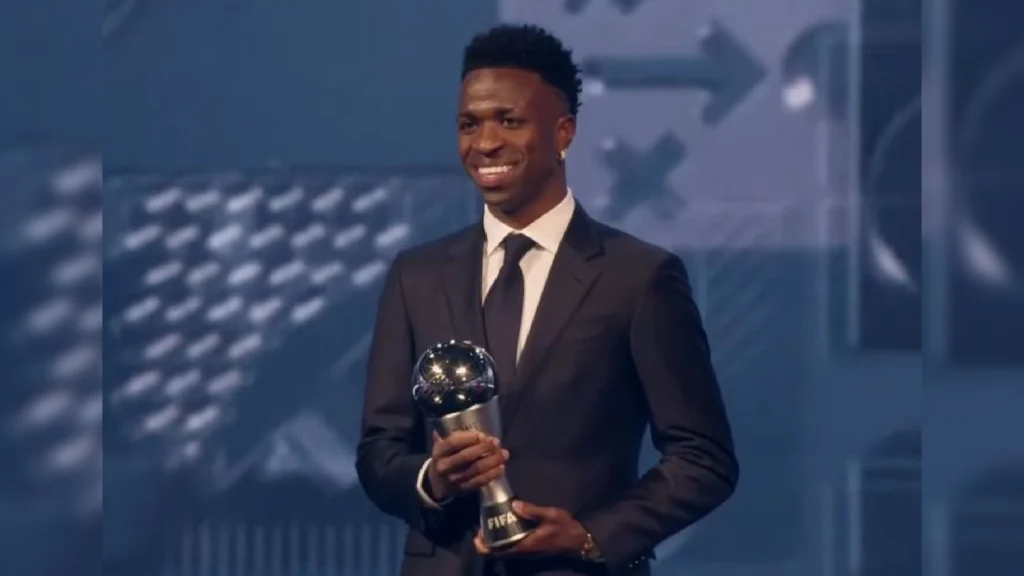 Vini Jr. é eleito o melhor jogador do mundo no The Best da Fifa – Jornal Advogado – Em Mato Grosso