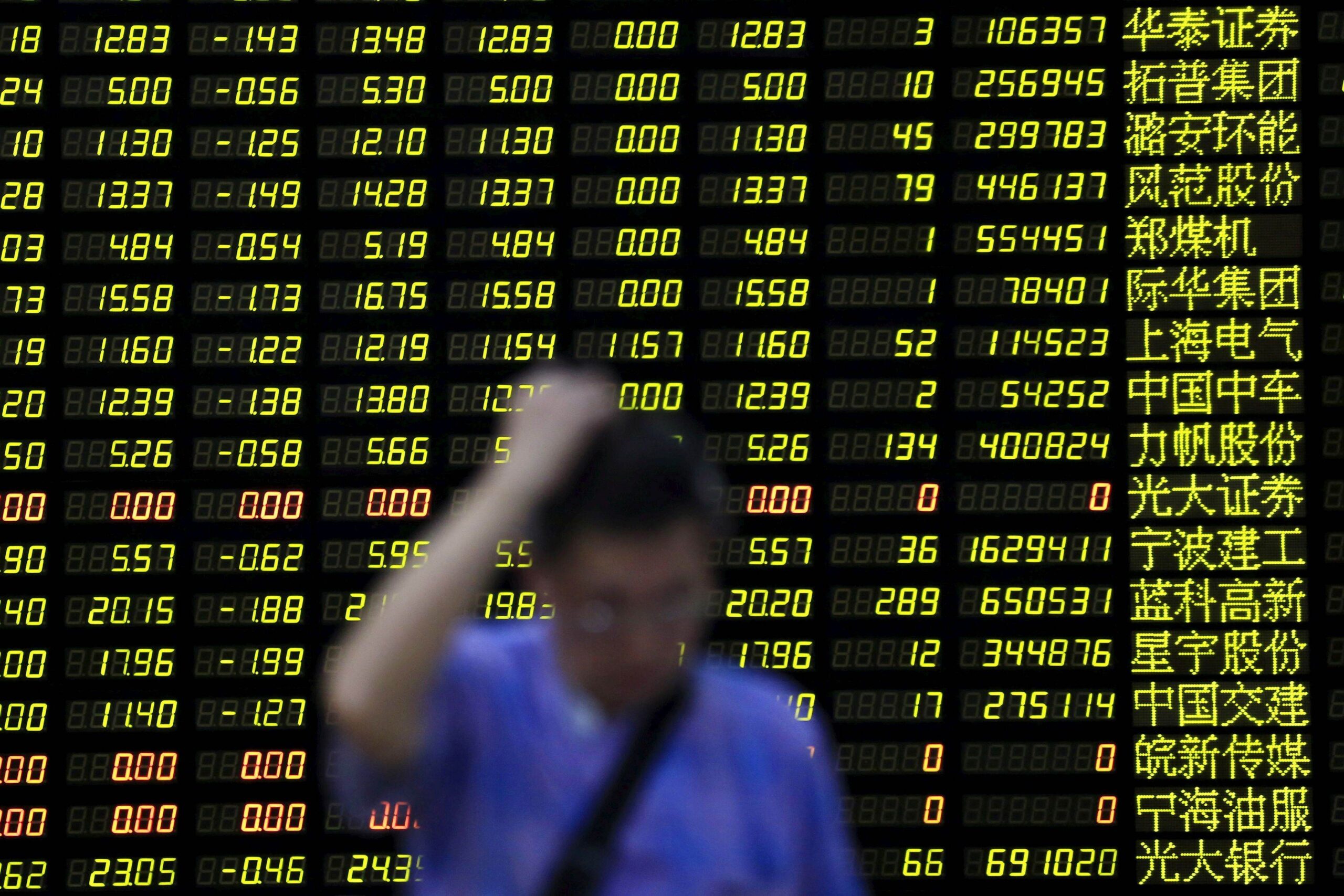 Ações chinesas caem com decepção sobre gastos do consumidor