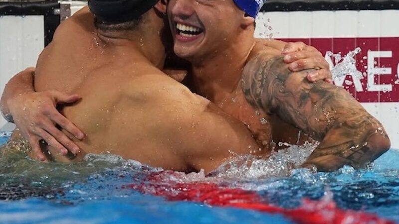 Guilherme Caribé fatura segunda prata no Mundial de piscina curta
