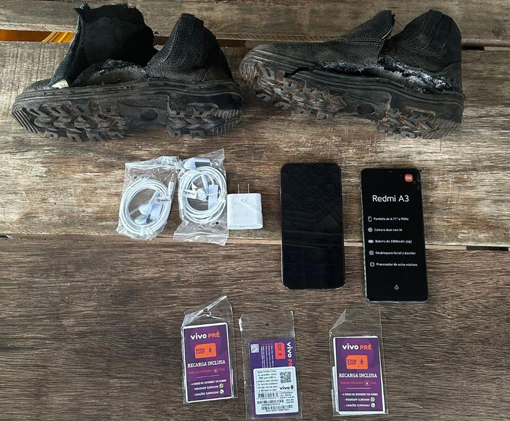 Polícia Penal impede detento de entrar em presídio com celulares