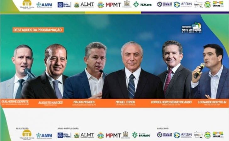 Encontro Mato-grossense de Municípios contará com mais de 30 palestras simultâneas