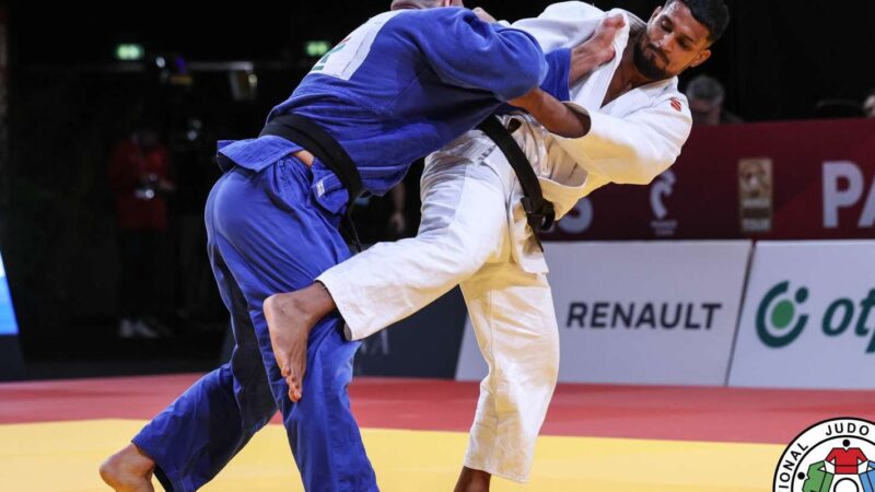 Leonardo Gonçalves conquista prata no Grand Slam de judô de Paris