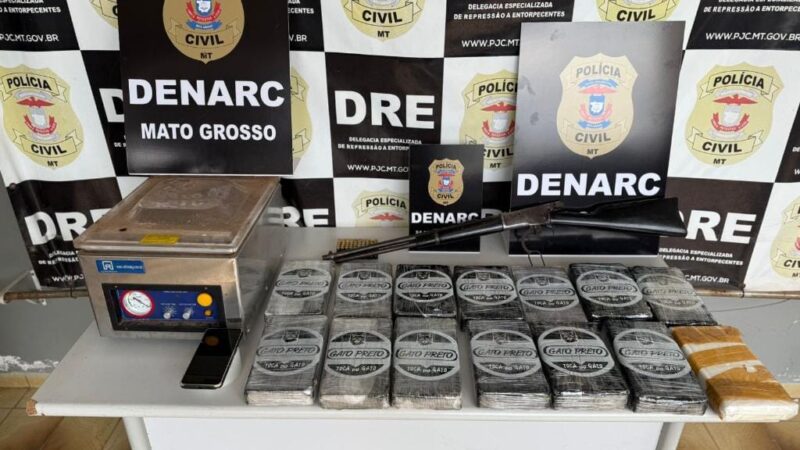 PC apreende cocaína enterrada em chácara em Livramento e prende dois traficantes