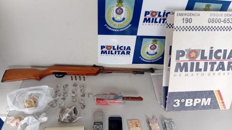 PM descobre plano de ataque a base policial em Cuiabá e prende membro de facção criminosa