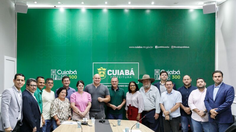 Prefeito se reúne com bancada federal que quer garantir R$ 100 milhões em emendas para Cuiabá