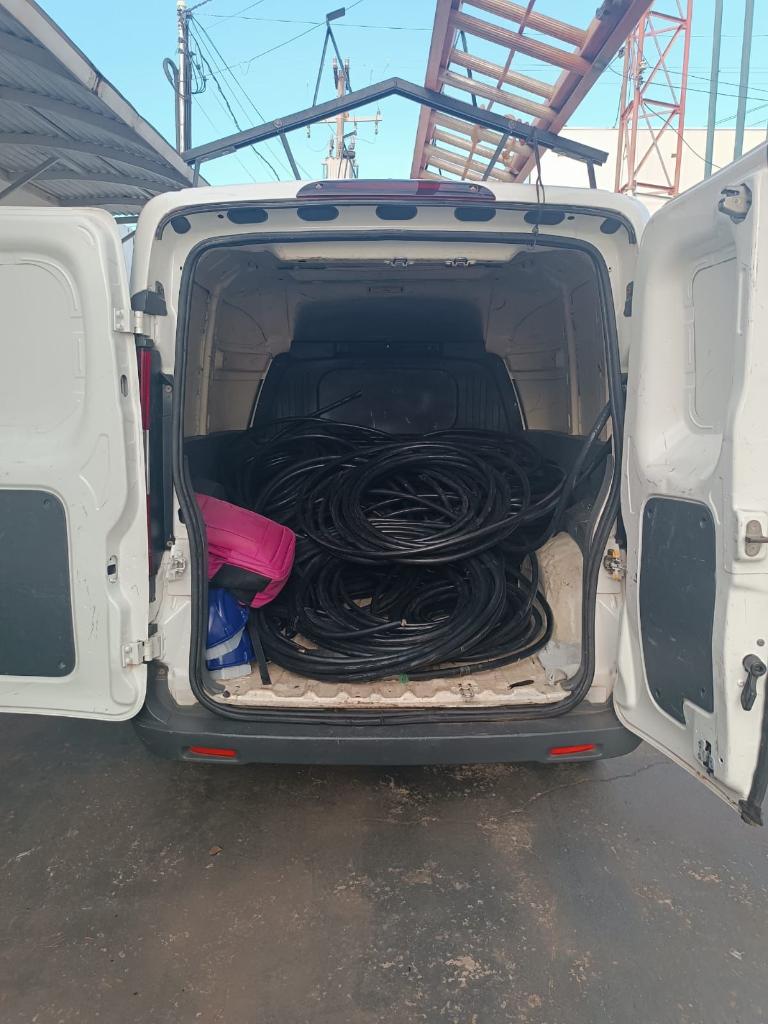 PM prende dupla e recupera mil metros de cabos telefônicos furtados em Mirassol d’Oeste