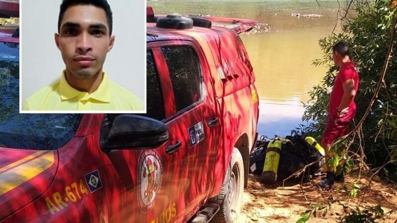 Bombeiros encontram corpo de jovem de 24 anos que morreu afogado em rio de Mato Grosso