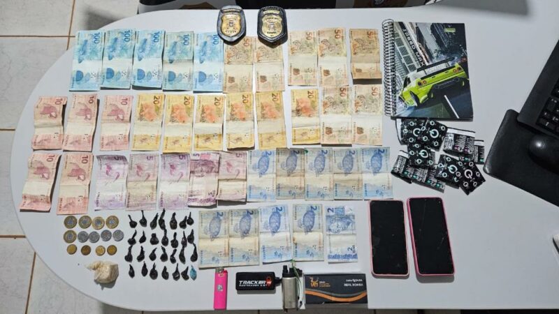 Mulher é presa pela Polícia Civil por tráfico de drogas