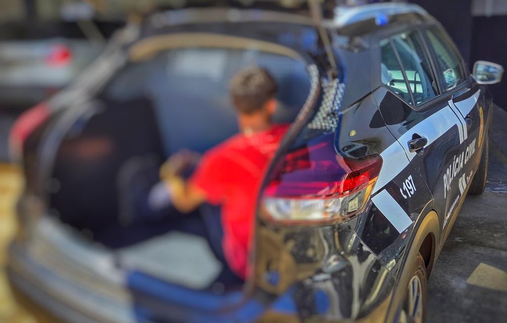 Polícia Civil apreende adolescente envolvido em violento roubo a idoso