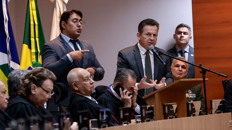 Mauro nega favorecimento e diz ter usado critérios técnicos na escolha de Deosdete para o TJMT