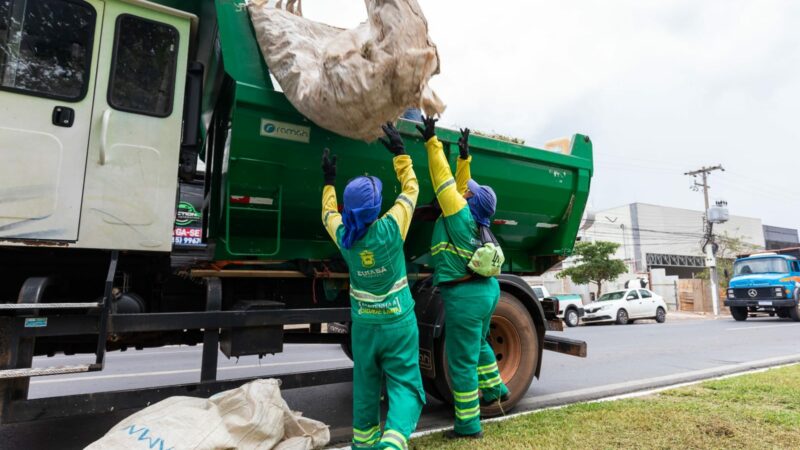 Mutirão recolhe 1,8 tonelada de lixo; secretário reforça apoio de moradores