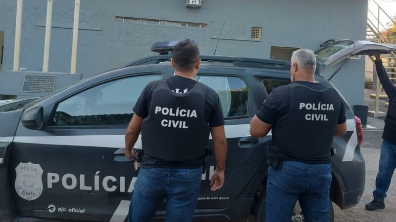 Autor de violência doméstica é preso pela Polícia Civil em Nova Mutum