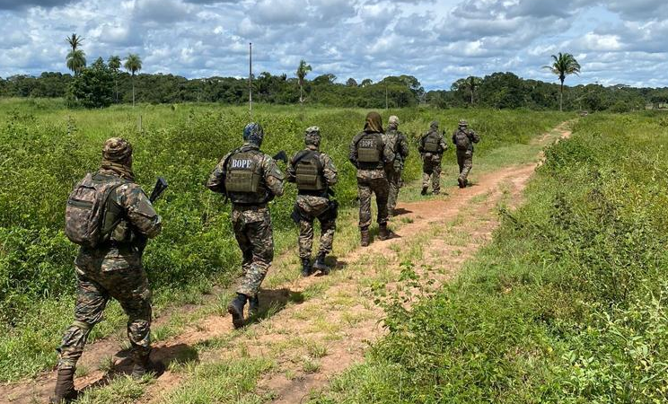 Quatro fugitivos de presídio de Goiás são recapturados por PMs de Mato Grosso