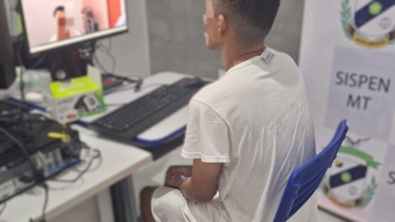 Serviço de telemedicina amplia atendimento médico a reeducandos no sistema penitenciário de MT