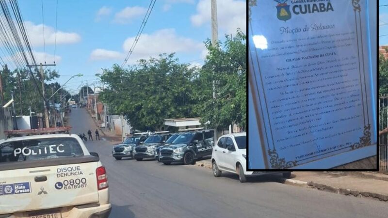 Vereador parabeniza operação que abateu líderes do CV que extorquiam comerciantes em Cuiabá
