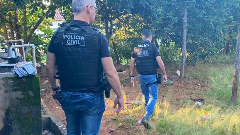 Polícia Civil cumpre mandados contra traficantes em Guiratinga