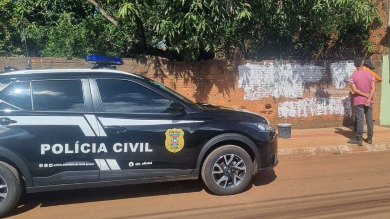 Polícia Civil faz a remoção de pichações criminosas em Rondonópolis