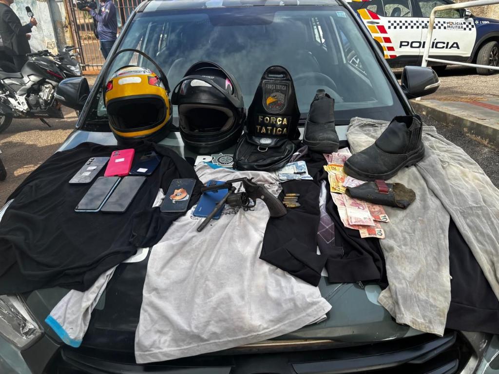 Força Tática prende homem e apreende adolescente por roubo em comércio em Rondonópolis