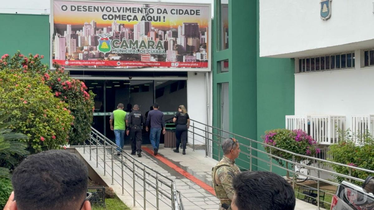 Operação contra vereadores em Cuiabá