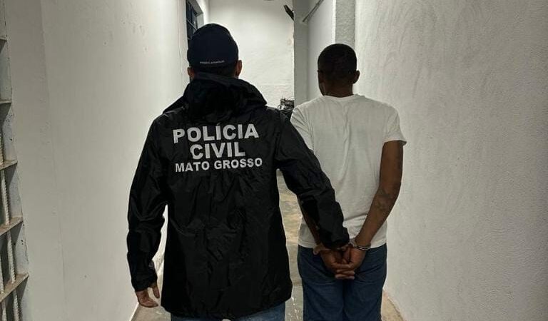 Homem é preso após praticar roubo a posto de combustível em Várzea Grande