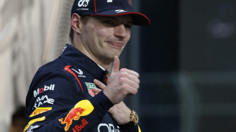 Verstappen larga na frente no GP da Arábia Saudita de Fórmula 1