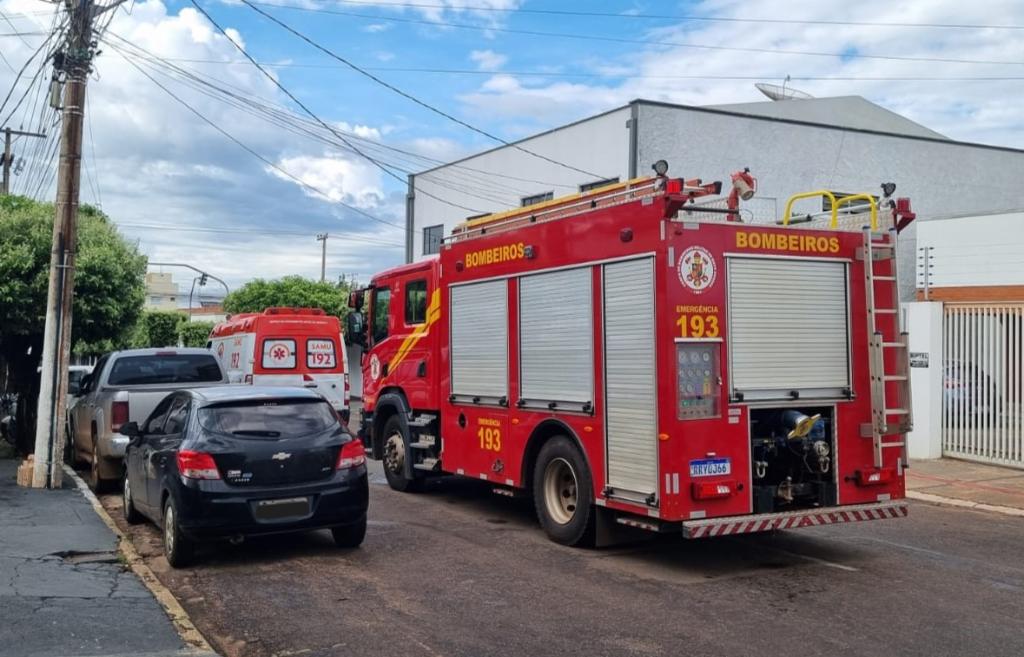Corpo de Bombeiros resgata corpo de vítima após acidente de trabalho