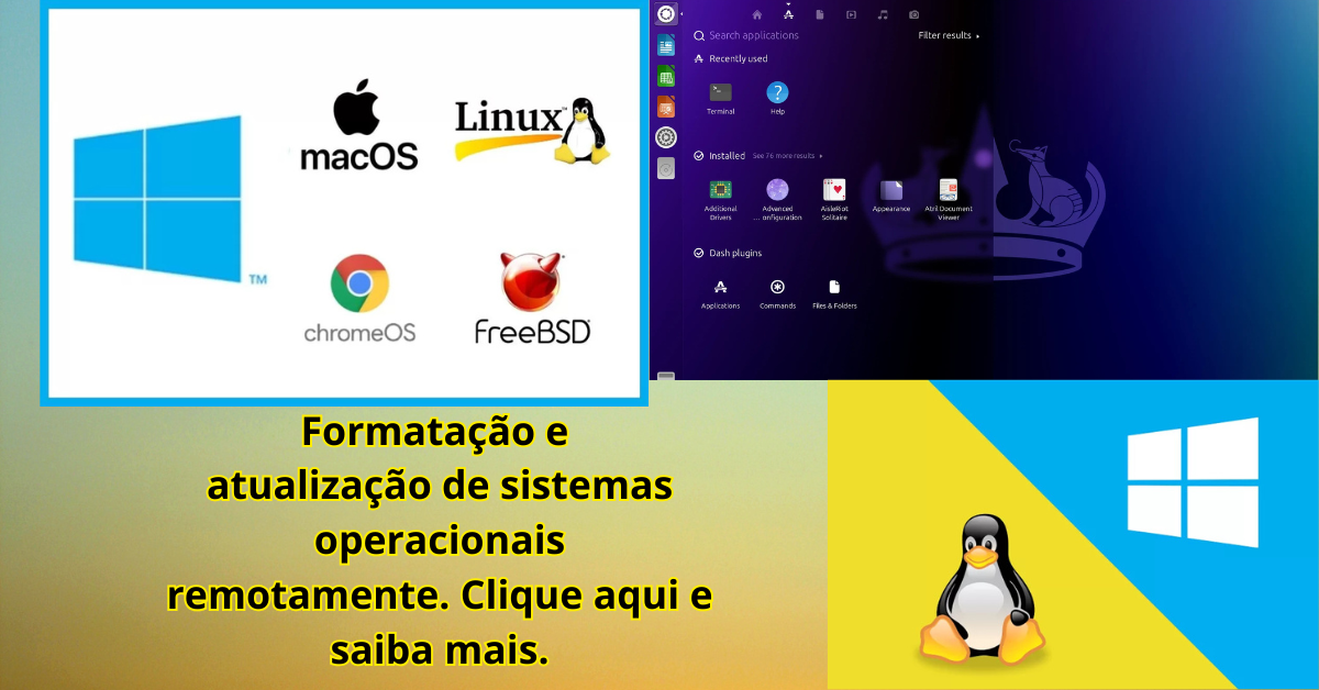 Formatação e Atualização Remota