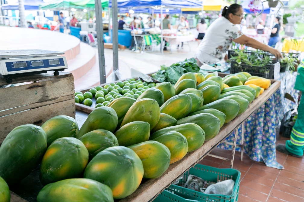 Edição da Feira da Agricultura Familiar é sucesso total na Praça Alencastro