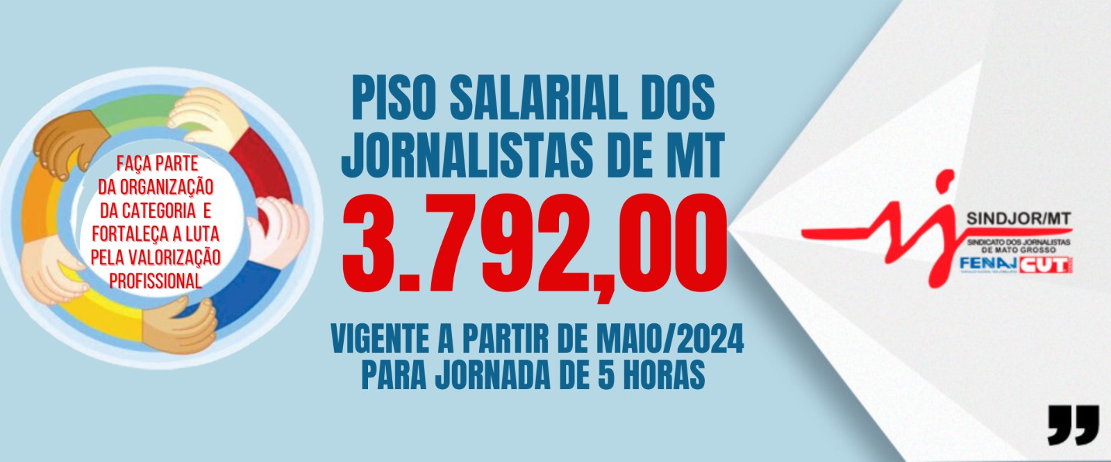 Sindicato dos Jornalistas define novo piso salarial para a categoria em Mato Grosso