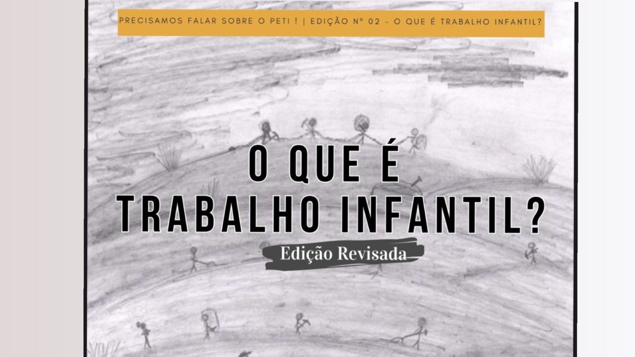 Cuiabá lança nova edição de cartilha sobre enfrentamento ao trabalho infantil