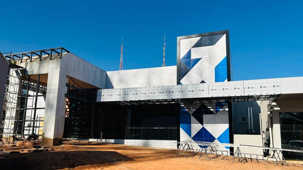 Obras de construção da nova sede do Cermac e MT Hemocentro chegam a 55% de execução