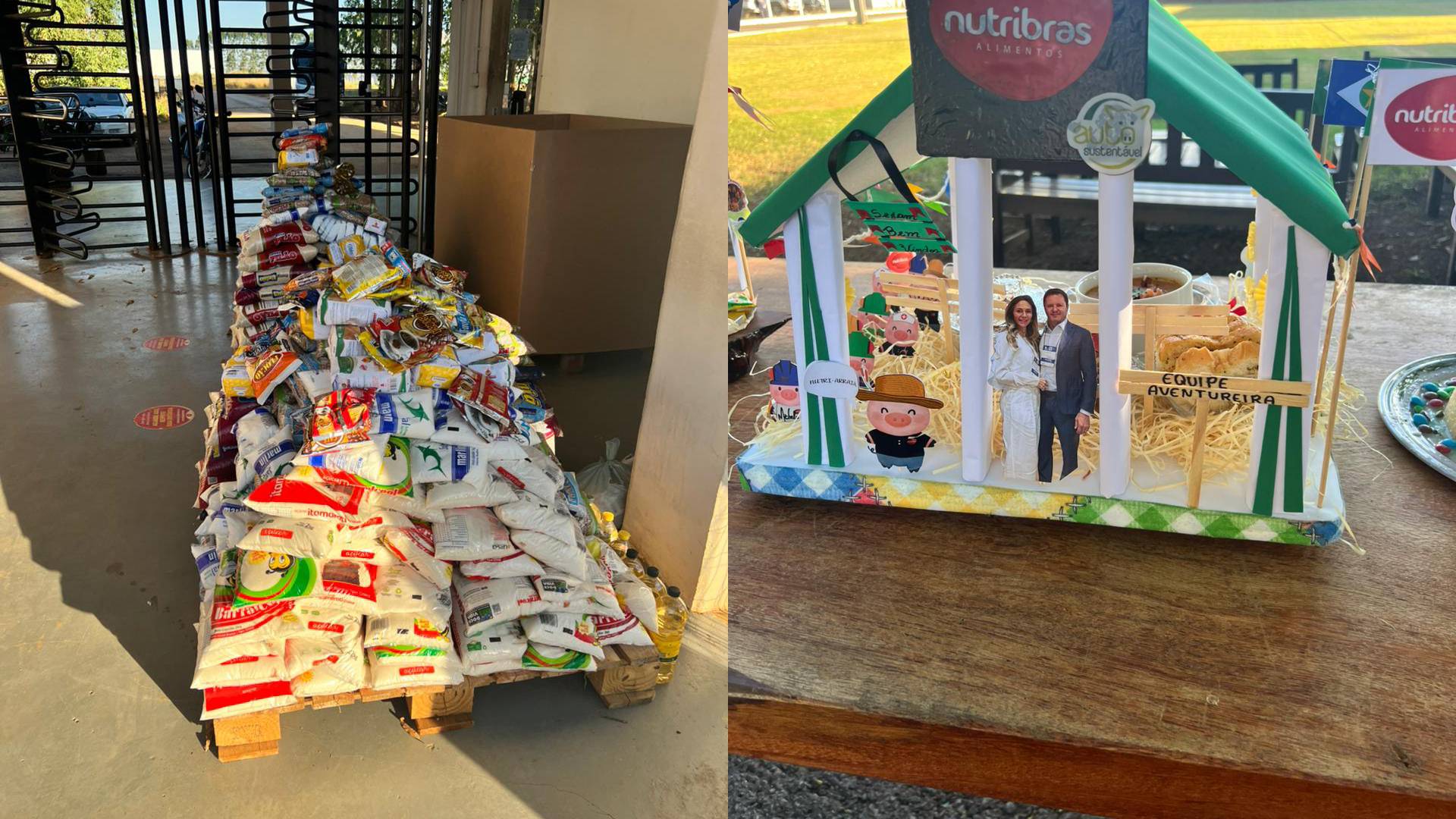 Gincana da Nutribras arrecada 1,6 tonelada de alimentos e reforça compromisso social