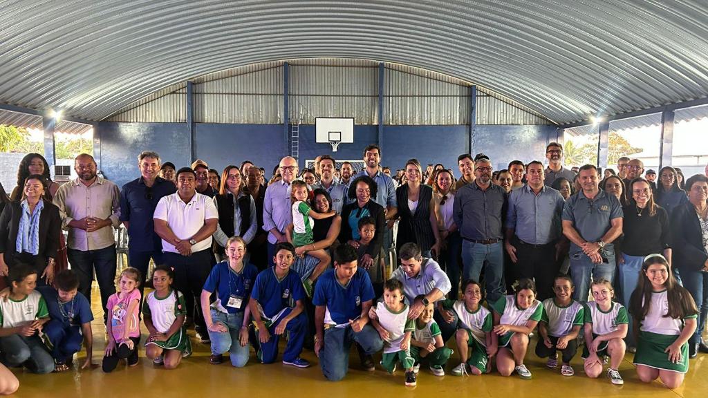 “Nosso objetivo é fazer com que a educação de MT seja uma das 5 melhores do país”, afirma vice-governador em entrega de escola