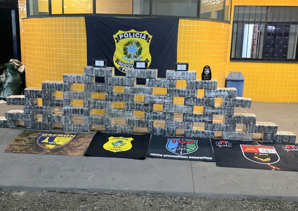 Forças de segurança apreendem 510 quilos de cocaína e causam prejuízo de R$ 15 milhões às facções criminosas