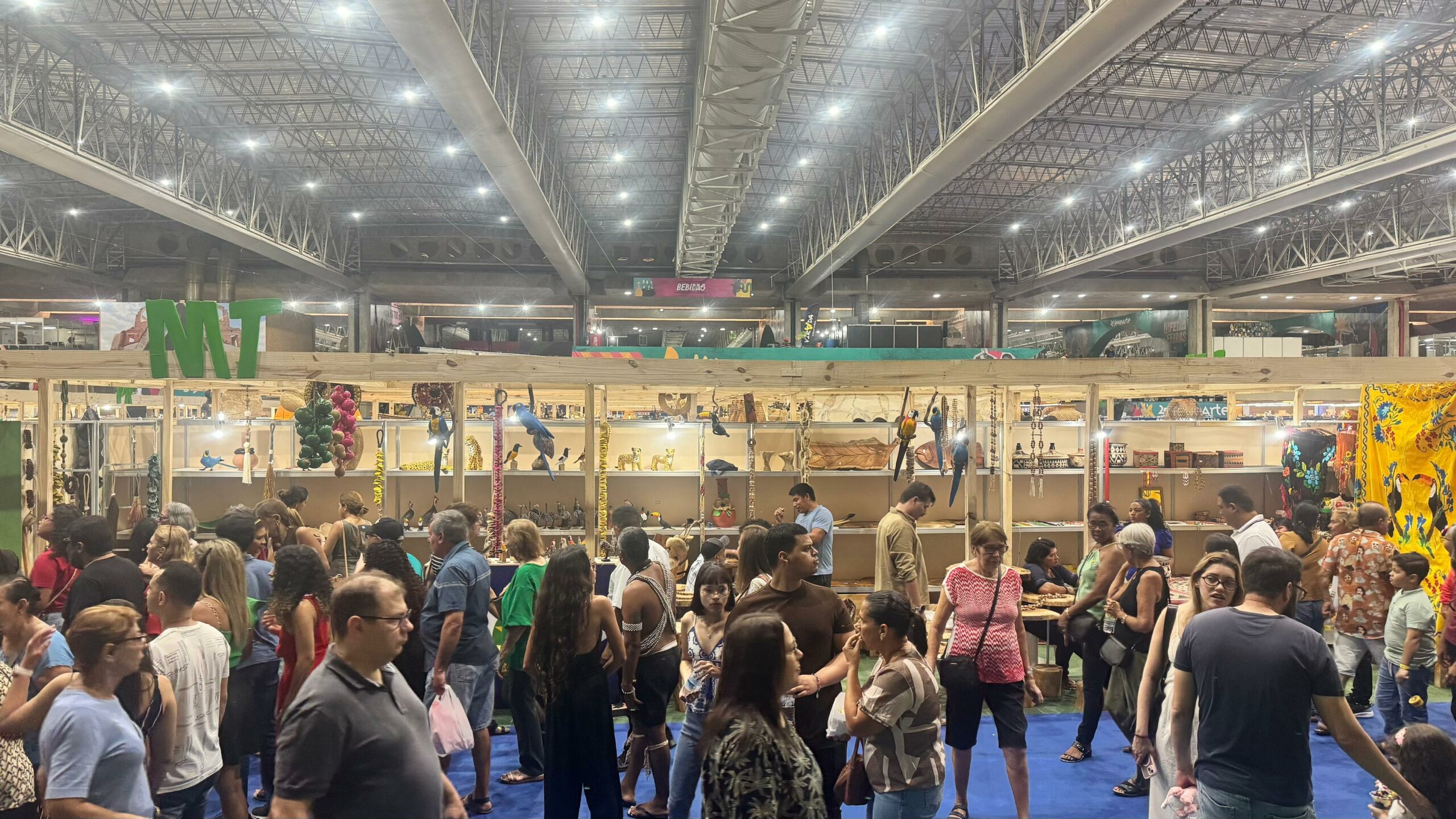 Governo leva produções mato-grossenses para a maior feira de artesanato na América Latina