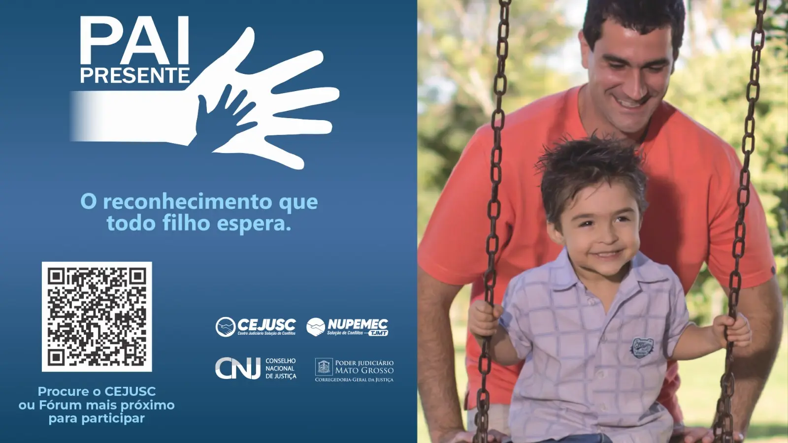 Mutirão Pai Presente oferece exames de DNA gratuitos e registro civil em todas as comarcas do Estado